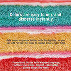 24 Color Cake Food Coloring Liqua-Gel Decorating Baking Primary & Secondary Colors Deluxe Set - U.S. Cake Supply 0.75 fl. oz. (20ml) Bottles - Made in the U.S.A.