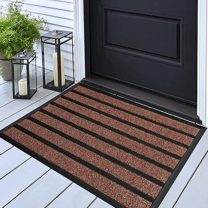 Ubdyo Extra Durable Door Mat Outside Entrance | Dirt Trapping, Non-Slip Backing - Image 4