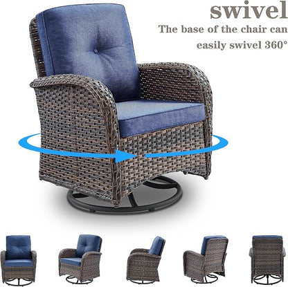 Belord 6 Piece Patio Conversation Sets - Image 4