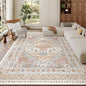 6x9 Area Rugs for Living Room, Large Washable Rug, Dining Room, Low Pile by Zesthome