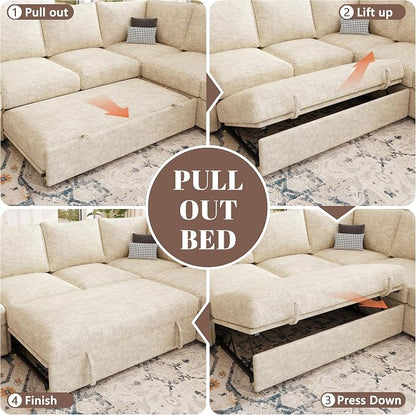 85 Inch Modular Sectional Sofa - Image 7