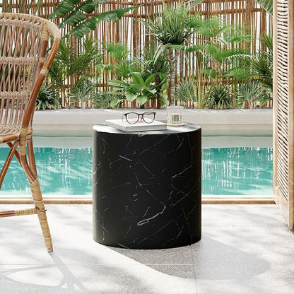 Christopher Knight Home Outdoor Round Side Table, Patio Garden Stool End Coffee by ChristopherKnightHome