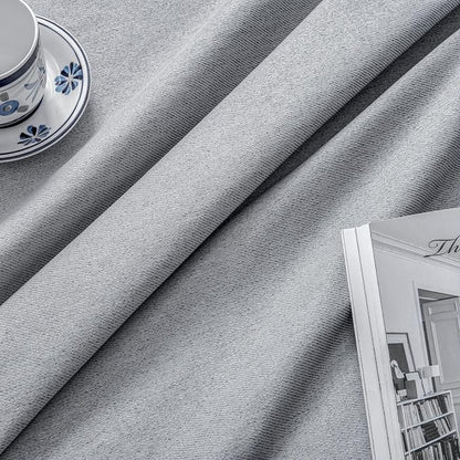 Joydeco Faux Linen Blackout Curtains - Image 5