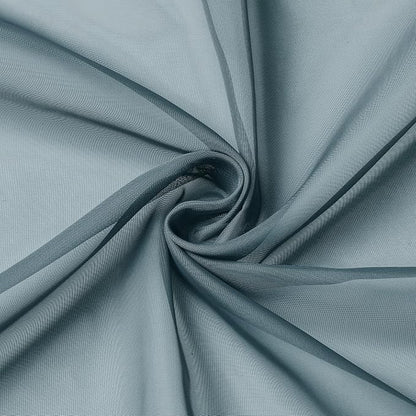 Chyhomenyc Stone Blue Sheer Curtains 78 Inches Long 2 Panels Set - Image 7