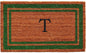 Calloway Mills Green Border 24" x 36" Monogram Doormat by Callowaymills
