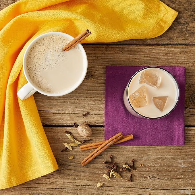 Oregon Chai Original Dry Chai Latte Mix, 8 Count (Pack of 4)