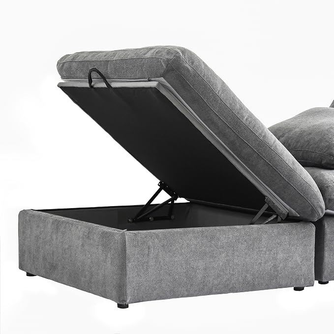 Cloud Modular Sectional Sofa Couch, Oversized Couch 6 Seater - Image 7
