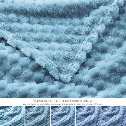 EXQ Home Fleece Throw Blanket for Couch or Bed - Image 6