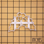 Christmas Holly Cookie Cutter, 1 piece - Bakerlogy