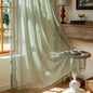 Sutuo Home Sage Green Boho Lace Curtains 2 Panels by SutuoHome