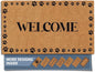 Barnyard Designs Natural Coco Coir Non-Slip Doormat | Heavy-Duty Welcome Mat by BarnyardDesigns
