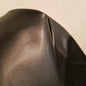 NAT Leathers | Black Soft Faux Vegan Leather PU | 2 Yards Cut by The Yard | by NATLeathers