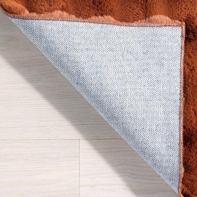 nuLOOM Jeni Brick Checkered Washable Area Rug - Image 3