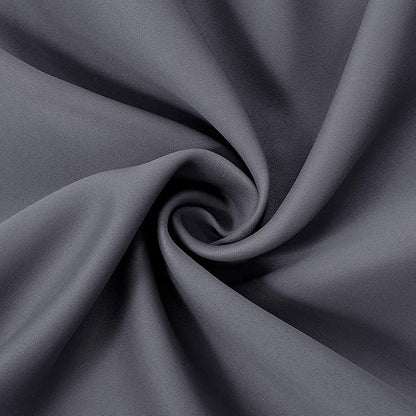 Grey Thermal Blackout Curtains/52 x 108 Inch/Set of 2 Panels Room Darkening - Image 5