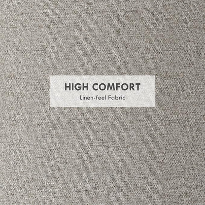 HOMCOM Round Storage Ottoman - Image 6