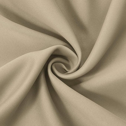 Beige Blackout Curtains 34 x 63 Inch Length/Set of 2 Curtain Panels/Thermal - Image 5