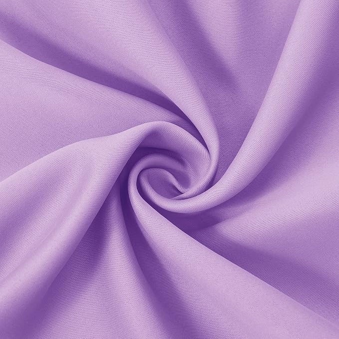 Blackout Curtains 66 x 84 inch/Lavender Curtains Set of 2 Panels/Thermal - Image 6