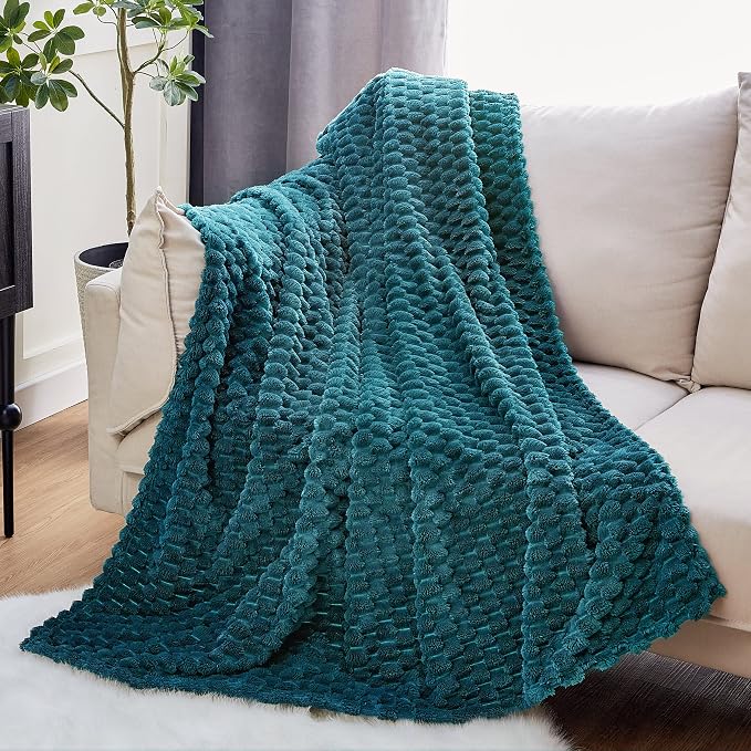 EXQ Home Fleece Throw Blanket for Couch or Bed - Image 4