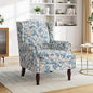 Pia Ricco High Back Floral Accent Chair by PiaRicco
