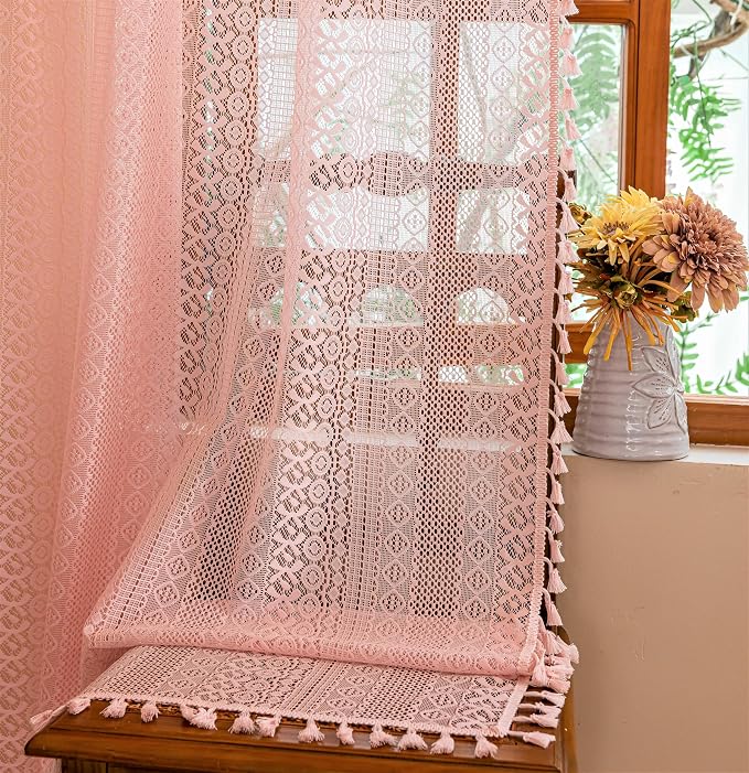 Sutuo Home Boho Curtains 2 Panels - Image 6
