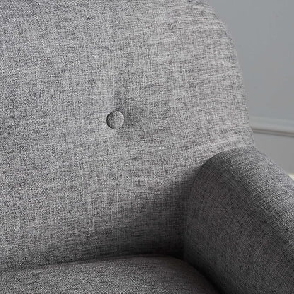 GDFStudio Mid Century Modern Fabric Loveseat - Image 5