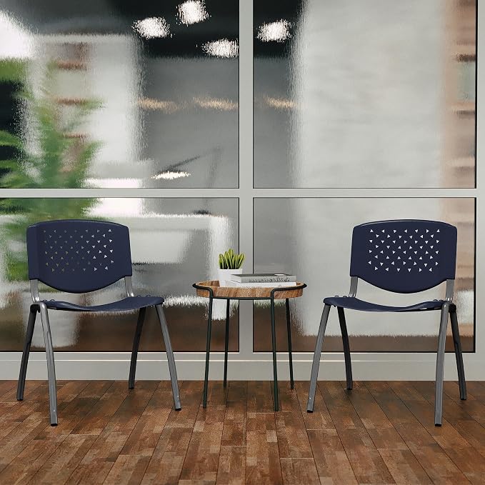 Flash Furniture Hercules Series Plastic Contoured Lobby Chairs - Image 7