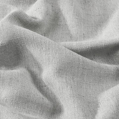 Vision Home Light Gray Pinch Pleated Full Blackout Curtains Linen Blended - Image 6
