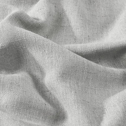 Vision Home Light Gray Pinch Pleated Full Blackout Curtains Linen Blended - Image 5