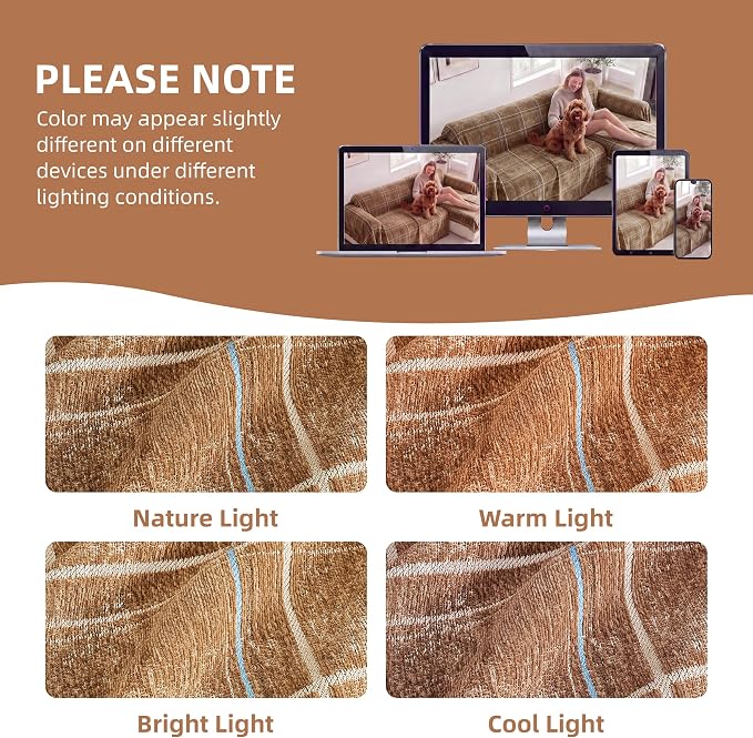 Couch Cover for Dogs Washable Sofa Cover, Sectional Couch Covers, Sofa Covers - Image 6