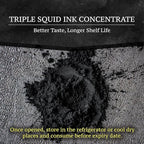 Black Hut Cuttlefish Squid Ink Powder, Perfect for Festive Baking & Cooking, Ideal for Rice, Noodles, Pasta, Spaghetti, Risotto, Tinta de Sepia, Halal Certified, Contains Molluscs, 1.76oz / 50g