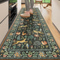 DUKINO 2.6x8 Rug for Hallway, Washable Kitchen Runner Rug Non Slip, Stain by DUKINO