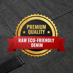 Under NY Sky Chef Apron – Professional Black Denim – Cotton Straps - Smart Pockets - Adjustable for Men and Women – Pro Chef, Cook, Kitchen, Baker, Barista, Bartender, Server Aprons